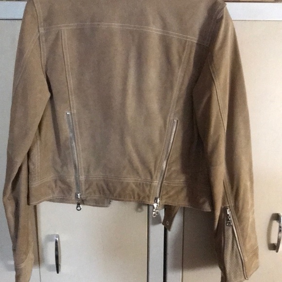 Tan Suede Jacket - Picture 3 of 5